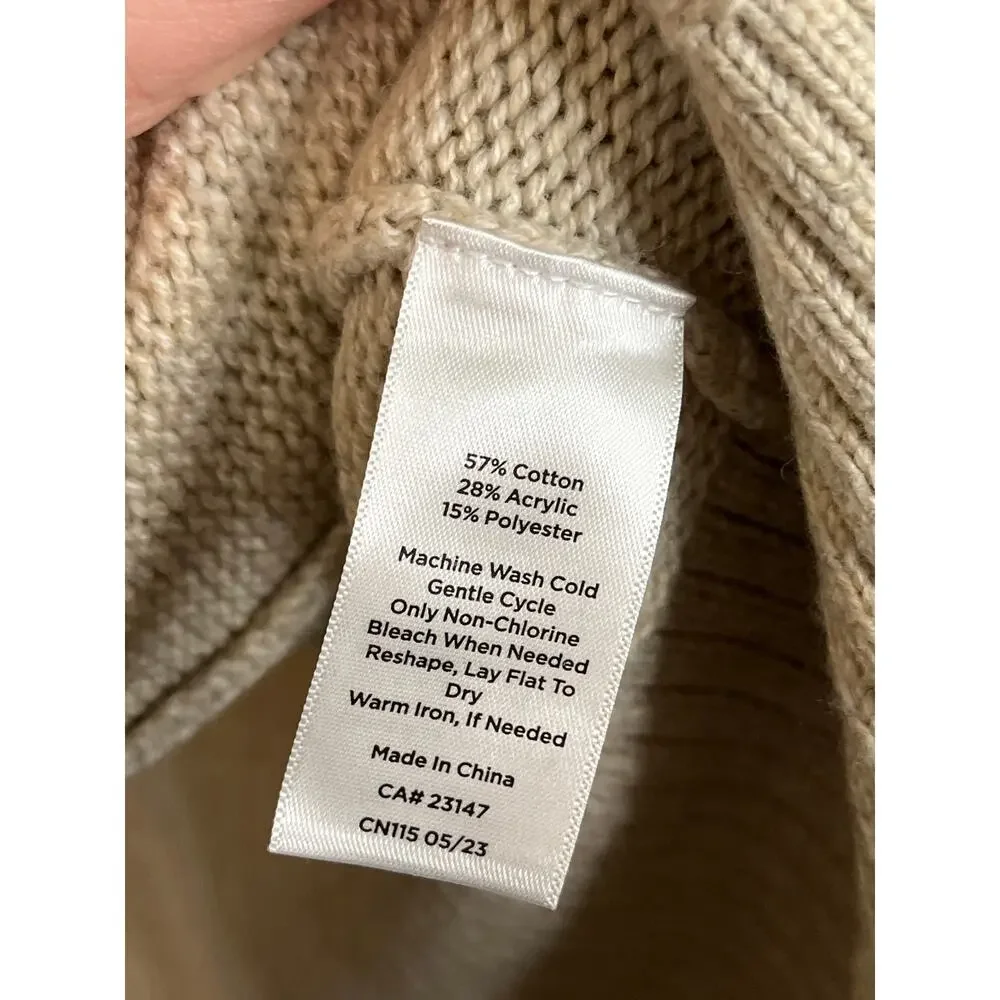 Haven Well Within FLYAWAY CARDIGAN, size medium, oversized open front, MSRP $138 - Picture 5 of 10